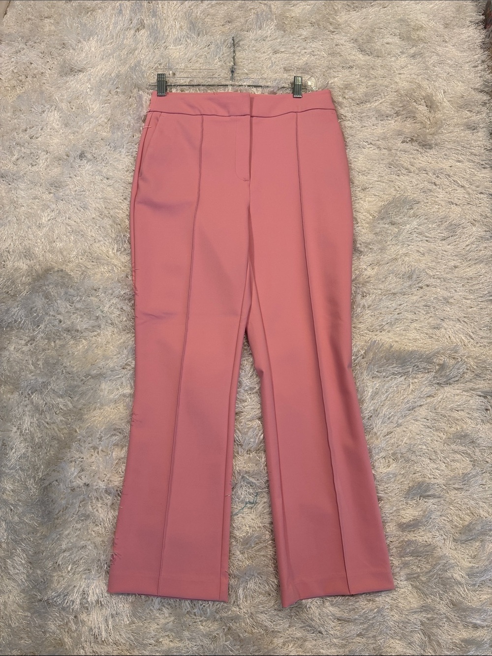 Rachel Zoe Dusty Rose Boot-Cut Trousers